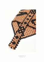 NUTEMPEROR Quip Project 034 Hand-Beaded Wood Tote