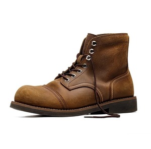 Cow Leather Retro Ankle Boots / 牛革 カウレザー レトロ アンクル ブーツ