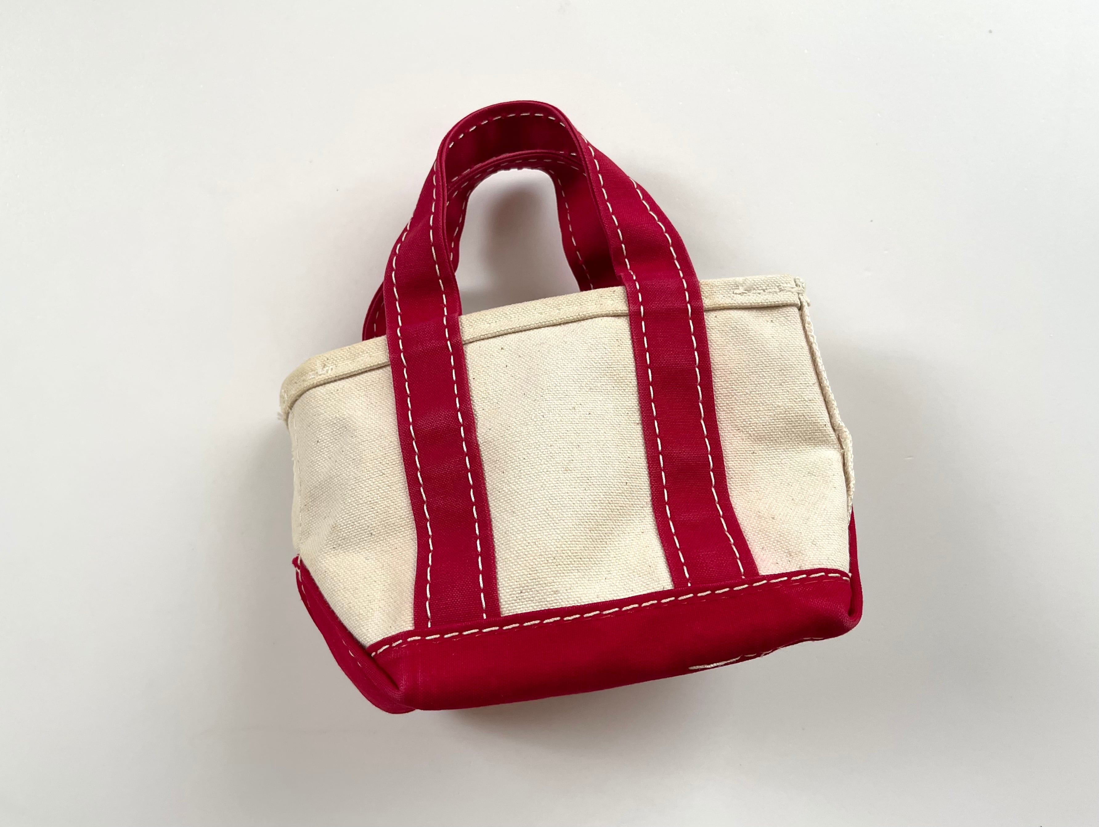 【 ミニ！ギザタグ 】80s L.L.bean トートバッグ 2トーンタグ BOAT AND TOTE | swallows powered by  BASE