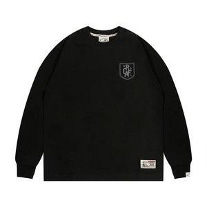 スターレタープリントアメカジロングTシャツ　1088