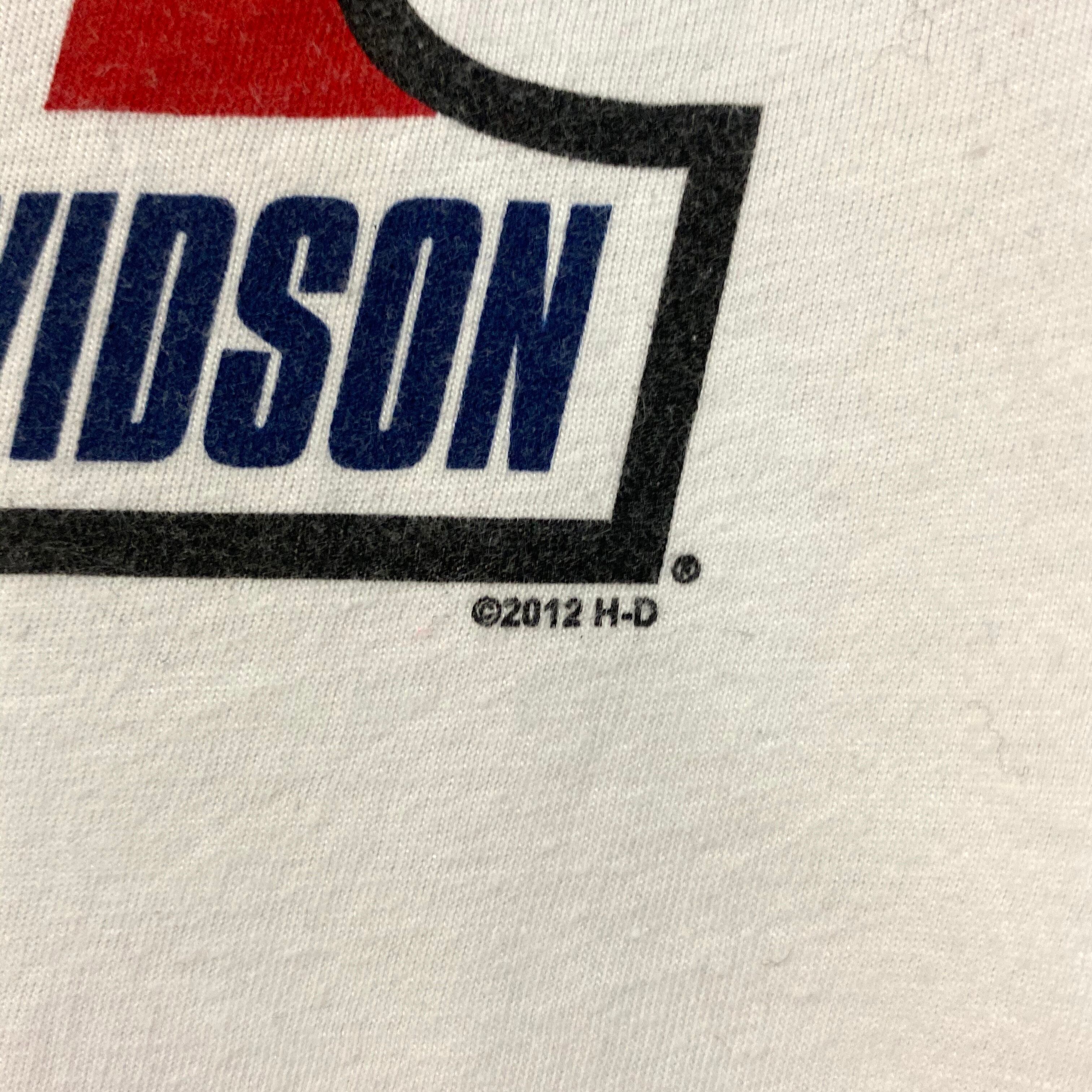 Harley-Davidson ハーレーダビッドソン ラグランTシャツ モーター