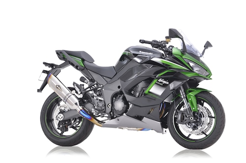 Ninja 1000SX（'20～’22） リアルスペック フルエキゾースト シングル  UP Type チタンポリッシュ[RK36-TUST］