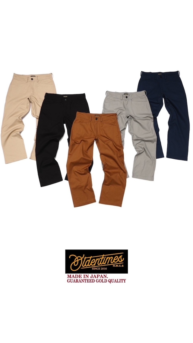 【新作/2色展開】NYLON STRETCH WIDE CARGO PANTS