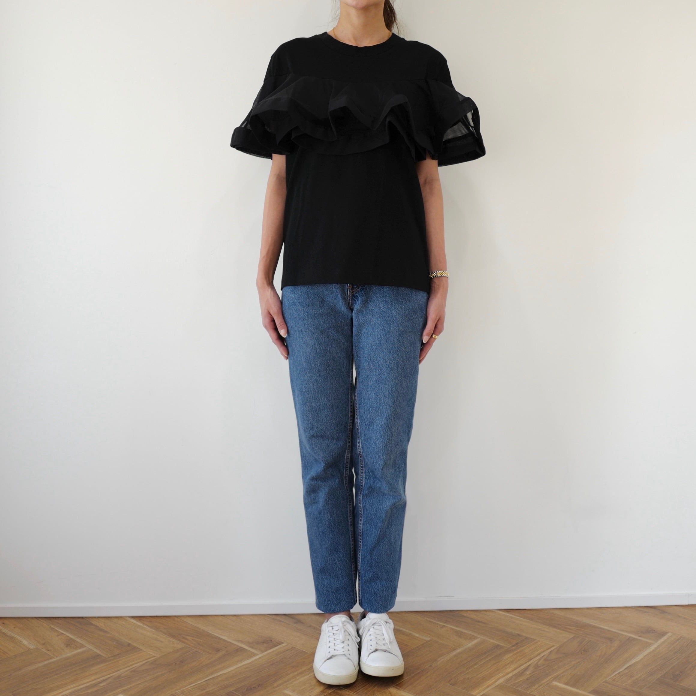 Tulle Tee Black | gypsohila