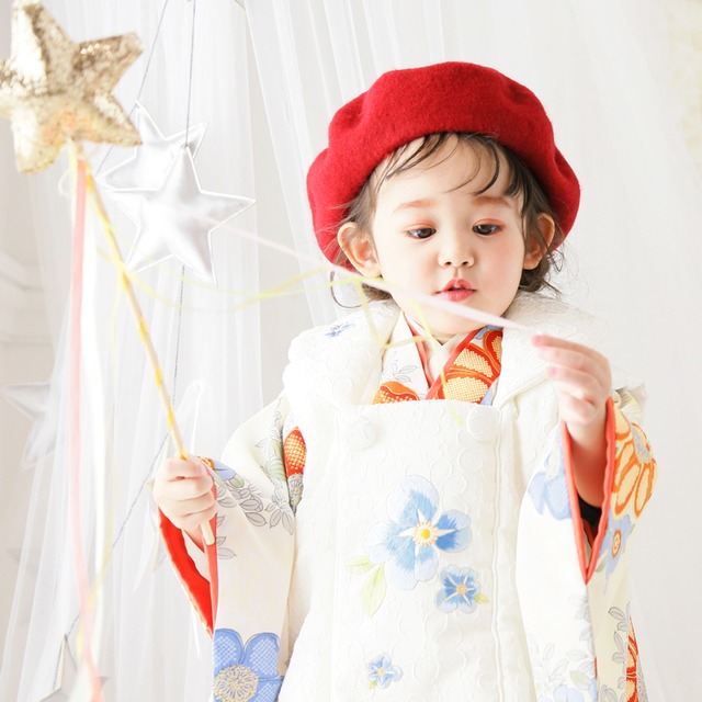 七五三着物 H261 着物レンタル 女の子 2歳3歳和装 記念日を彩るトータルスタジオフォセット ネットショップ 衣裳レンタルや髪飾り グッズ販売