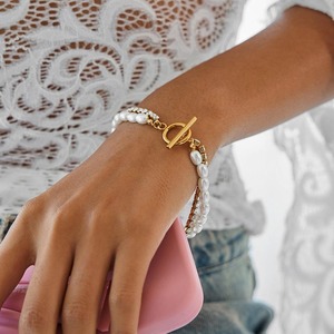 T31 - Pearl & Sparkle Bracelet