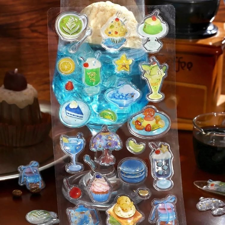 きゅるるんシール 喫茶アラモード・シェル | rocca rocco