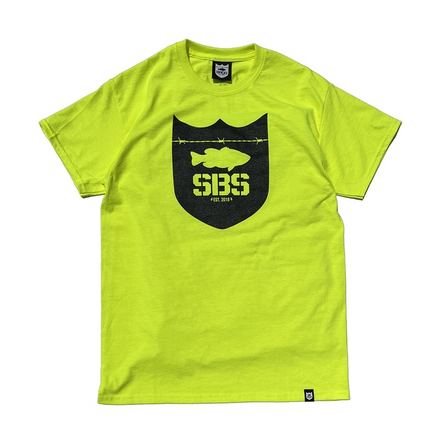 SBS×BRGD　コラボレーションTシャツ　SAFETY GREEN