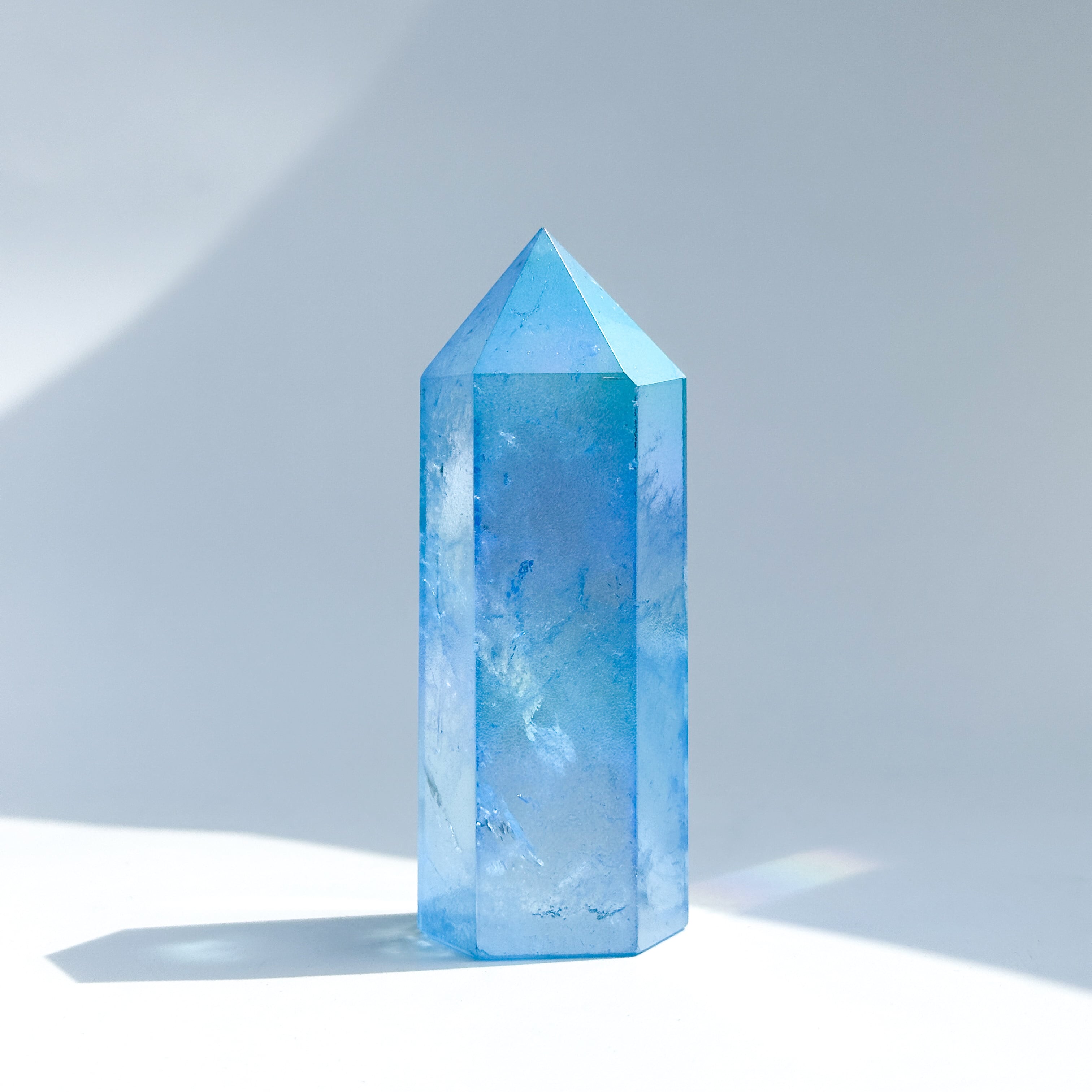 ブルーオーラクォーツ タワー22✧ Blue Aura Quartz ✧天然石・鉱物