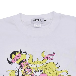 【KIDILL】CYBER PUNK GIRL T-SHIRT BIOWASHED