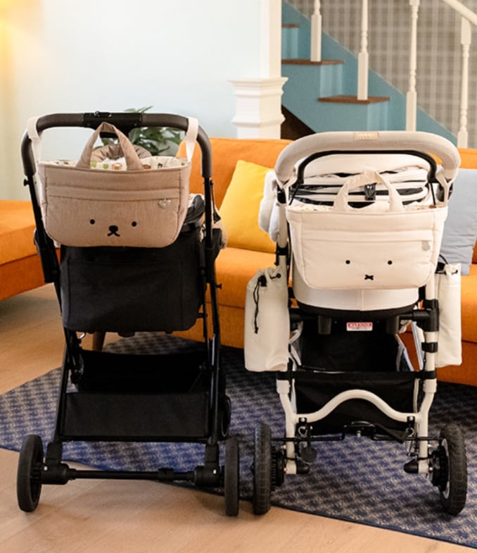即納【noutti】Miffy＆Boris Stroller Bag