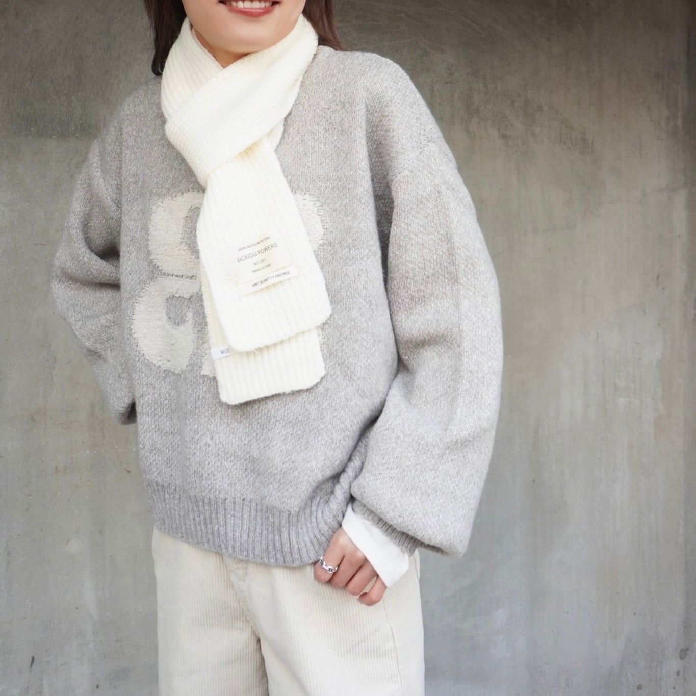 タグポイントマフラー 5280912 (1021) | gossara(ゴサラ)