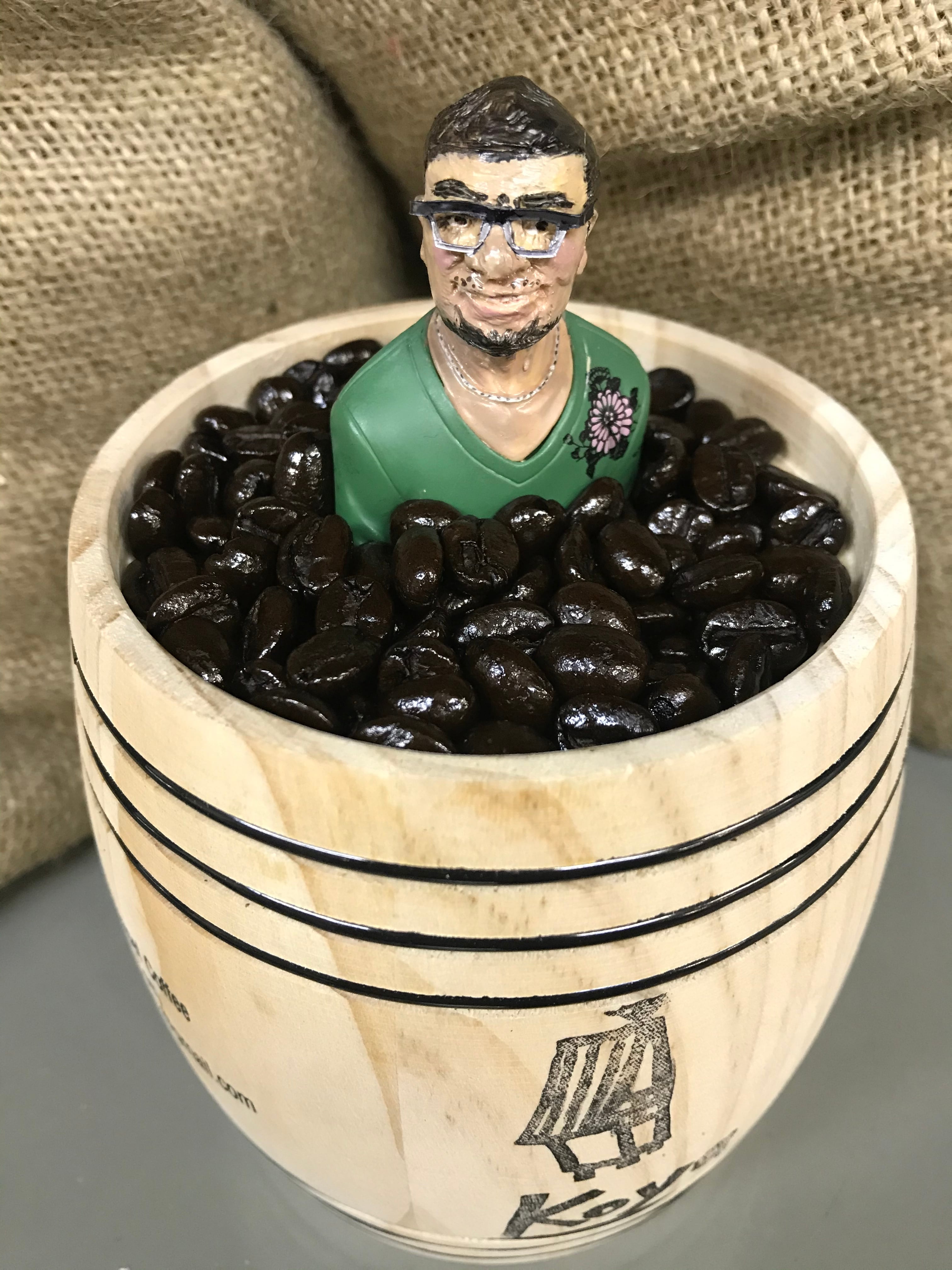 あらいぐまブレンドⅥ［200g］自家焙煎珈琲豆 ホットはもちろんアイス珈琲でも美味しい 小屋珈琲のブレンド