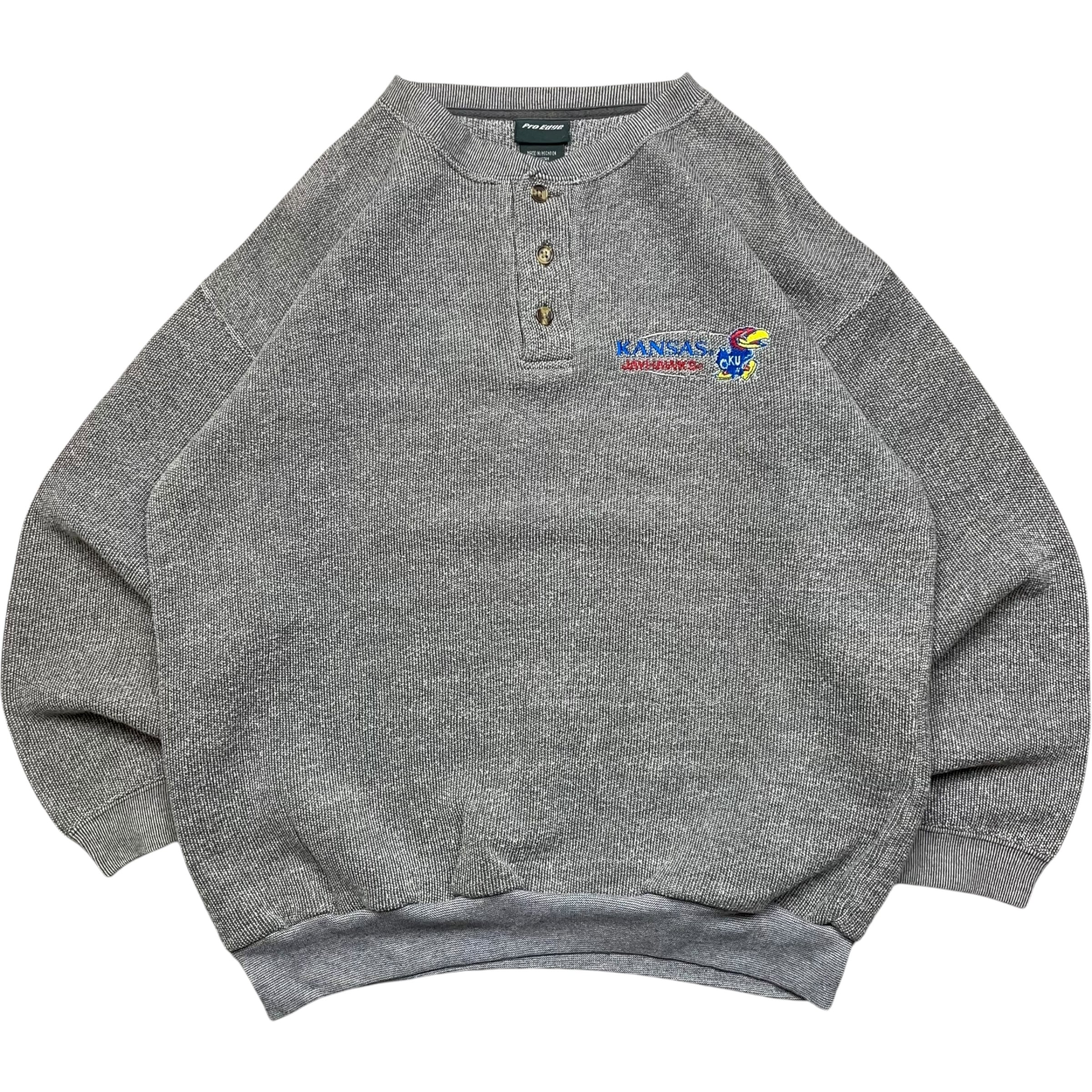 《M》Pro Edge スウェット 刺繍ロゴ グレー no.6423