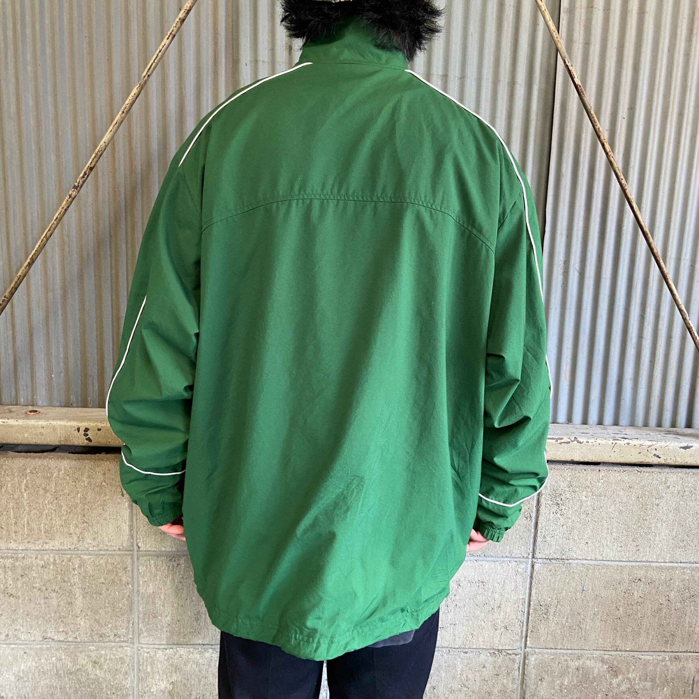 00年代 NIKE TEAM ナイキ ポリエステル スポーツジャケット メンズXL 