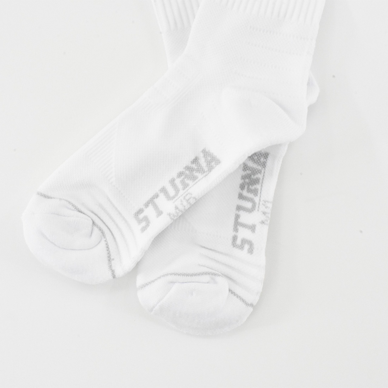 HEX PP SOCKS : ライトグレー