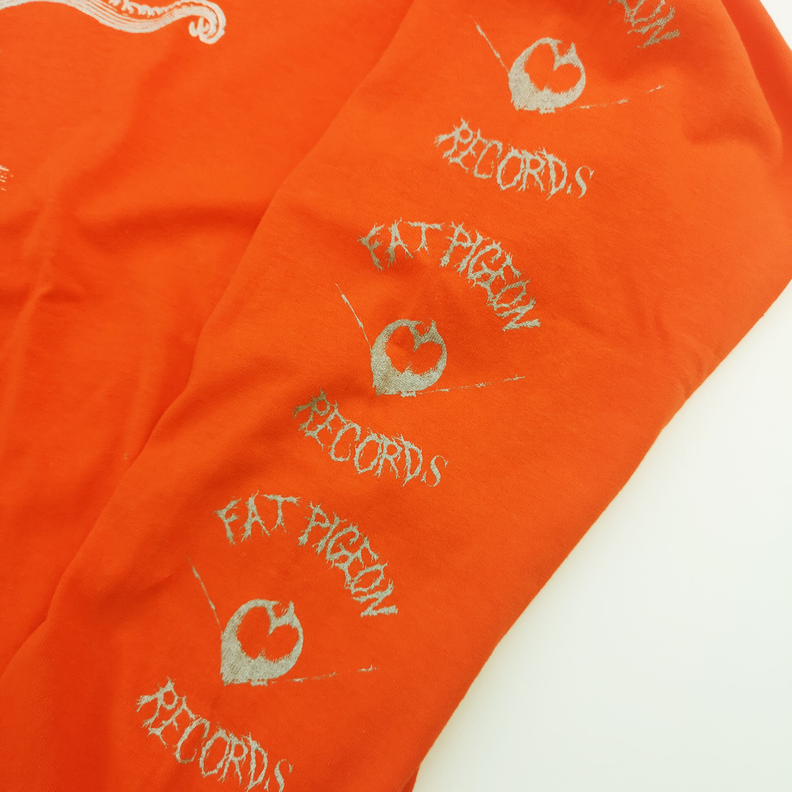 FAT PIGEON RECORDS "Soul Sacrifice" LONG TEE Orange L