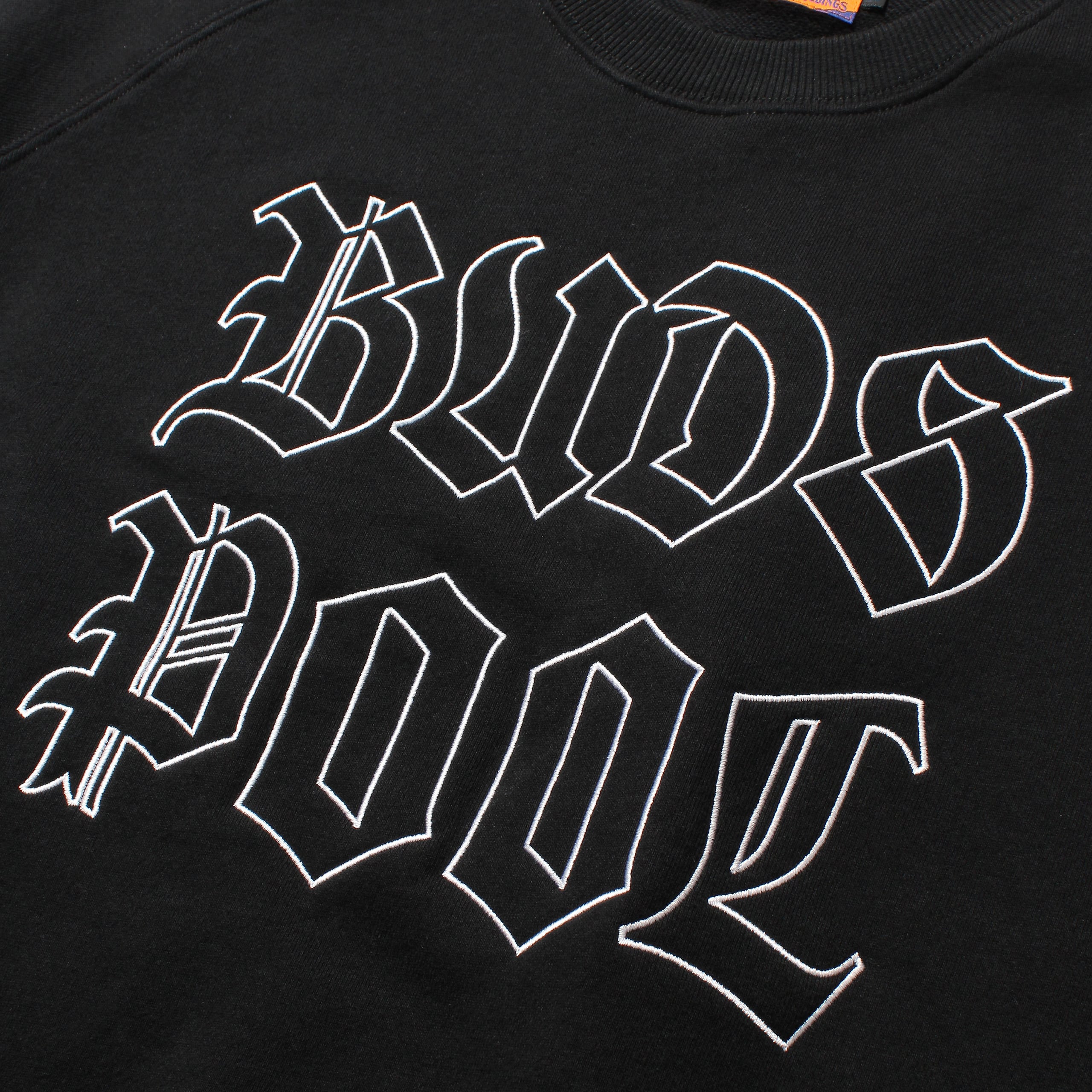 BUDSPOOL EMBROIDERY SWEAT SHIRT | APHRODITEGANG HOLDINGS
