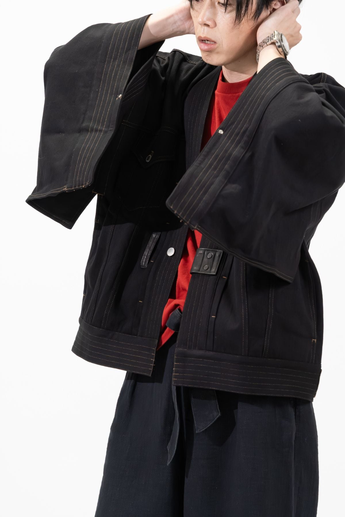 数量限定｜予約受付中】THE・KIMONOGジャン “BLACK × 岡山デニム