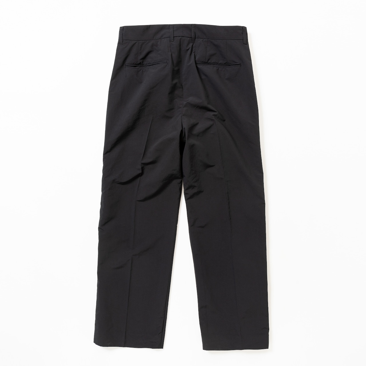 meanswhile   Side Zip Paper Touch Slacks