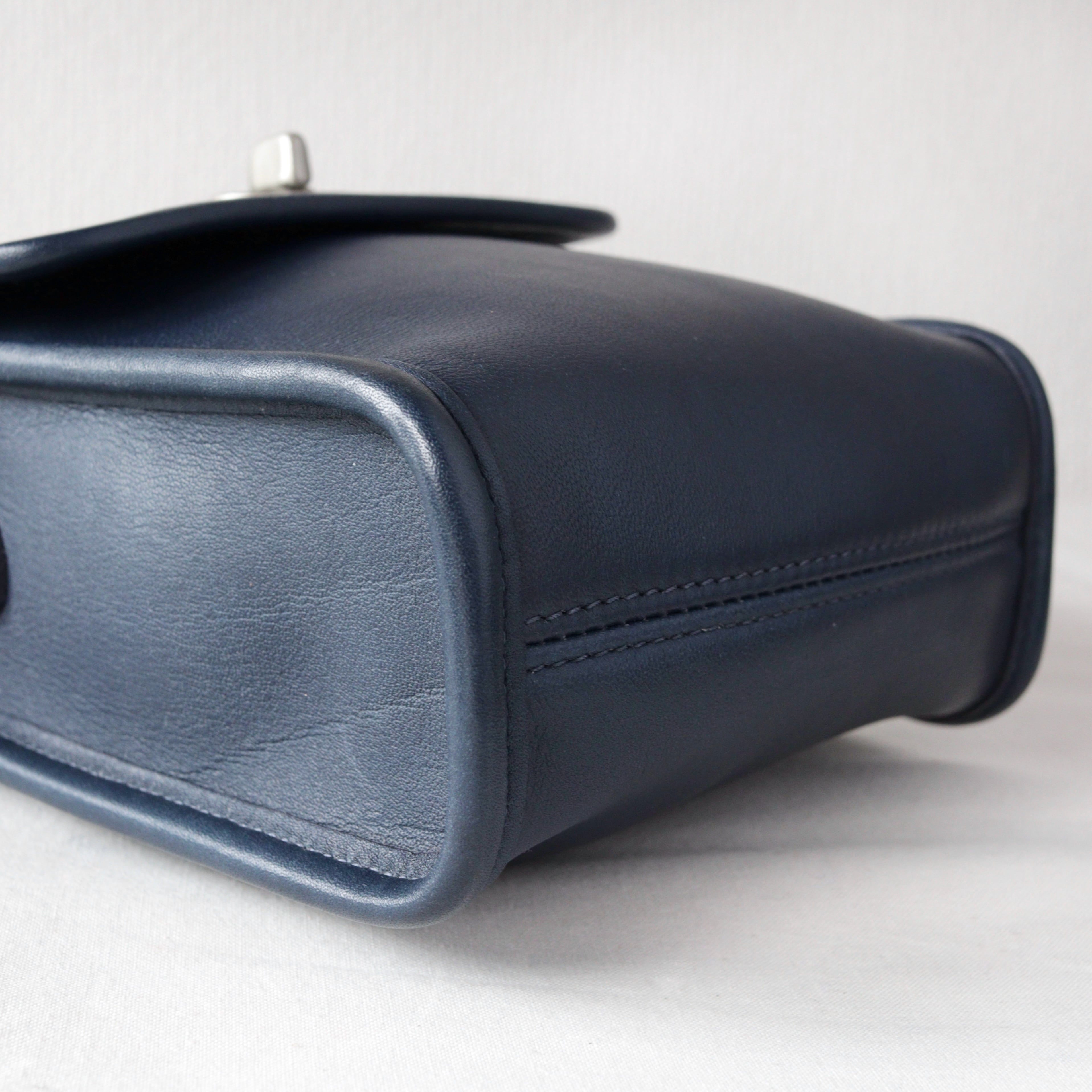 RARE VINTAGE COACH (OLD COACH オールドコーチ) SCOOTER BAG IN BLUE