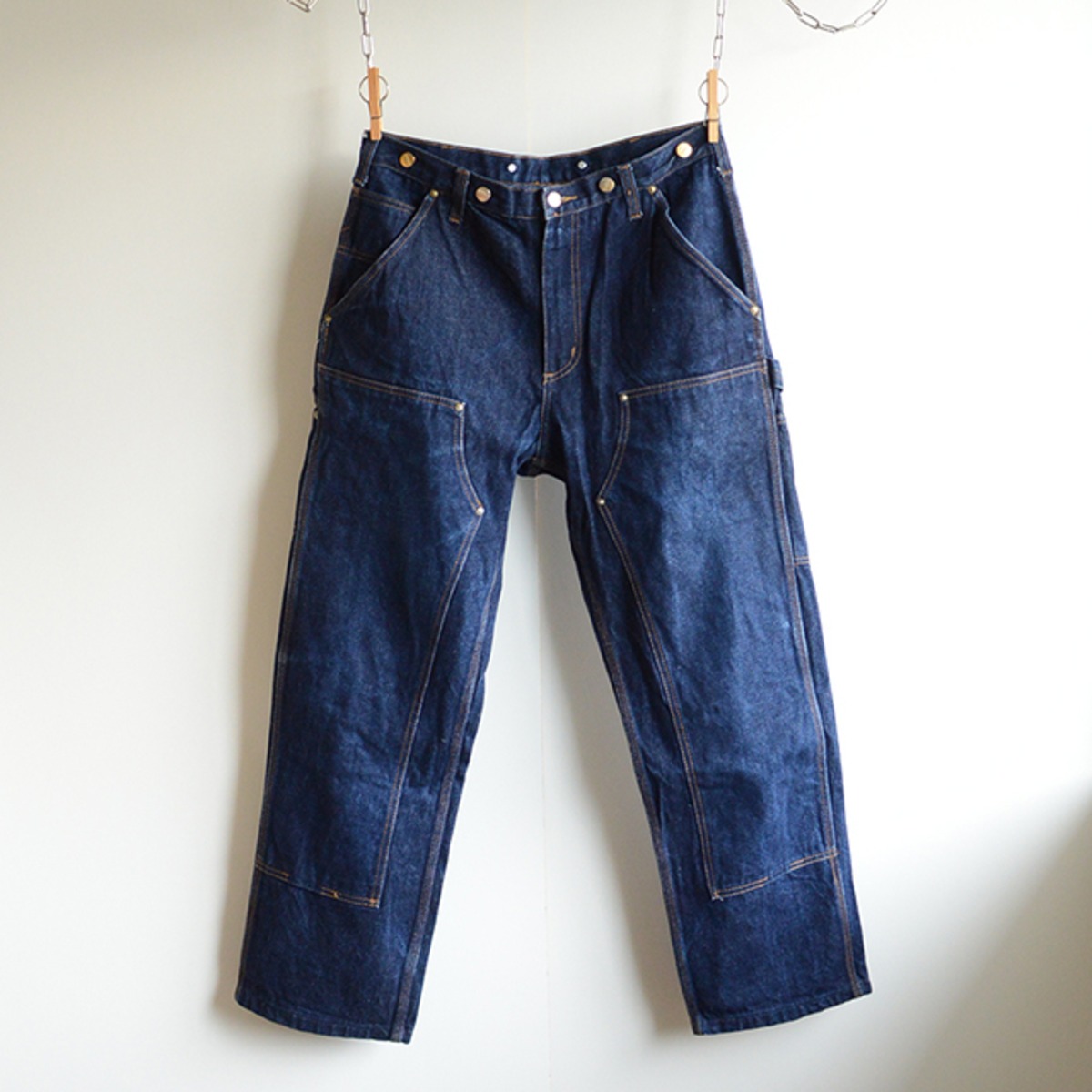 90s CARHARTT カーハート ダブルニー デニム ペインターパンツ USA製  