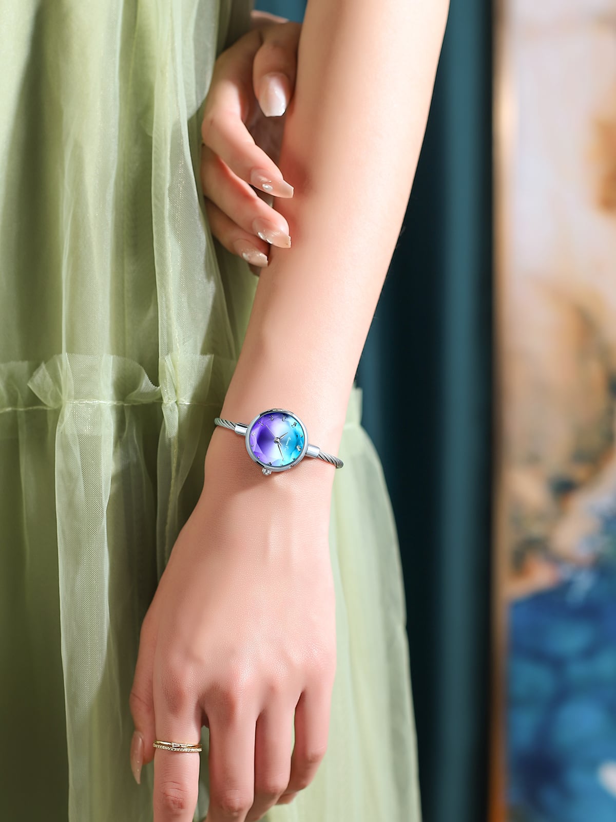 AromaFlat Z1688S Azure 腕時計 レディース | AromaFlat watch shop