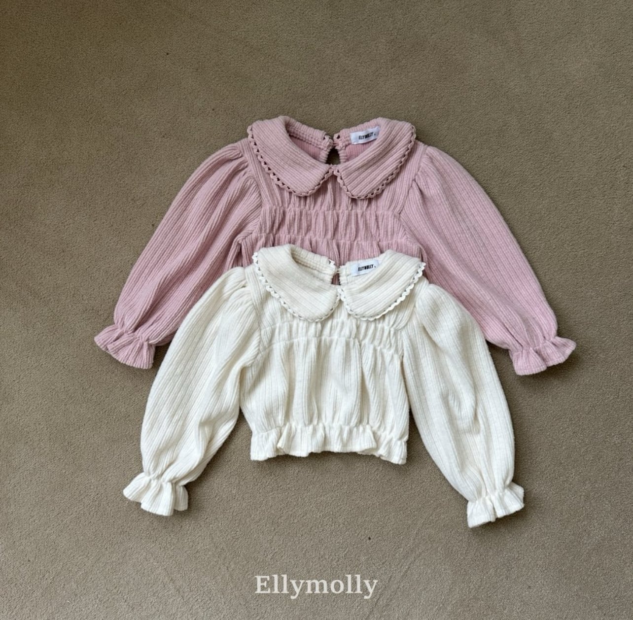 《予約》ellymolly ¨ honey round collar blouse