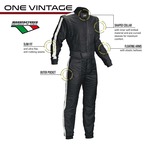 IA0-1842-B01#071 ONE VINTAGE SUIT MY 2021 Black