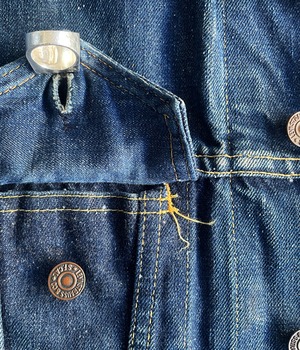 Vintage 60s Levis big E denim jacket -557XX-