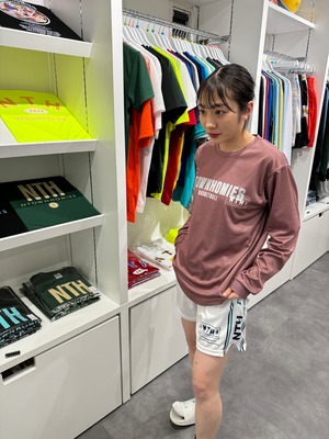 NTH side logo PRACTICE PANTS color White