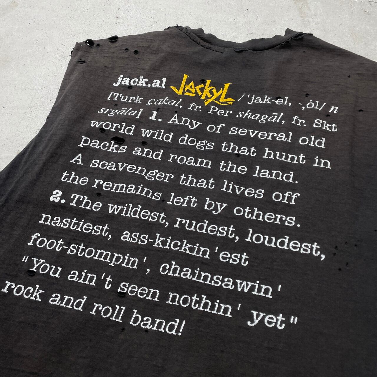 90年代 Jackyl ジャッキル バンドTシャツ バンT ノースリーブ タンク