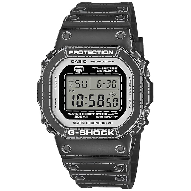 カシオ G-SHOCK GM-5600UB-1JF メタルケース ブラック デジタル 20気圧