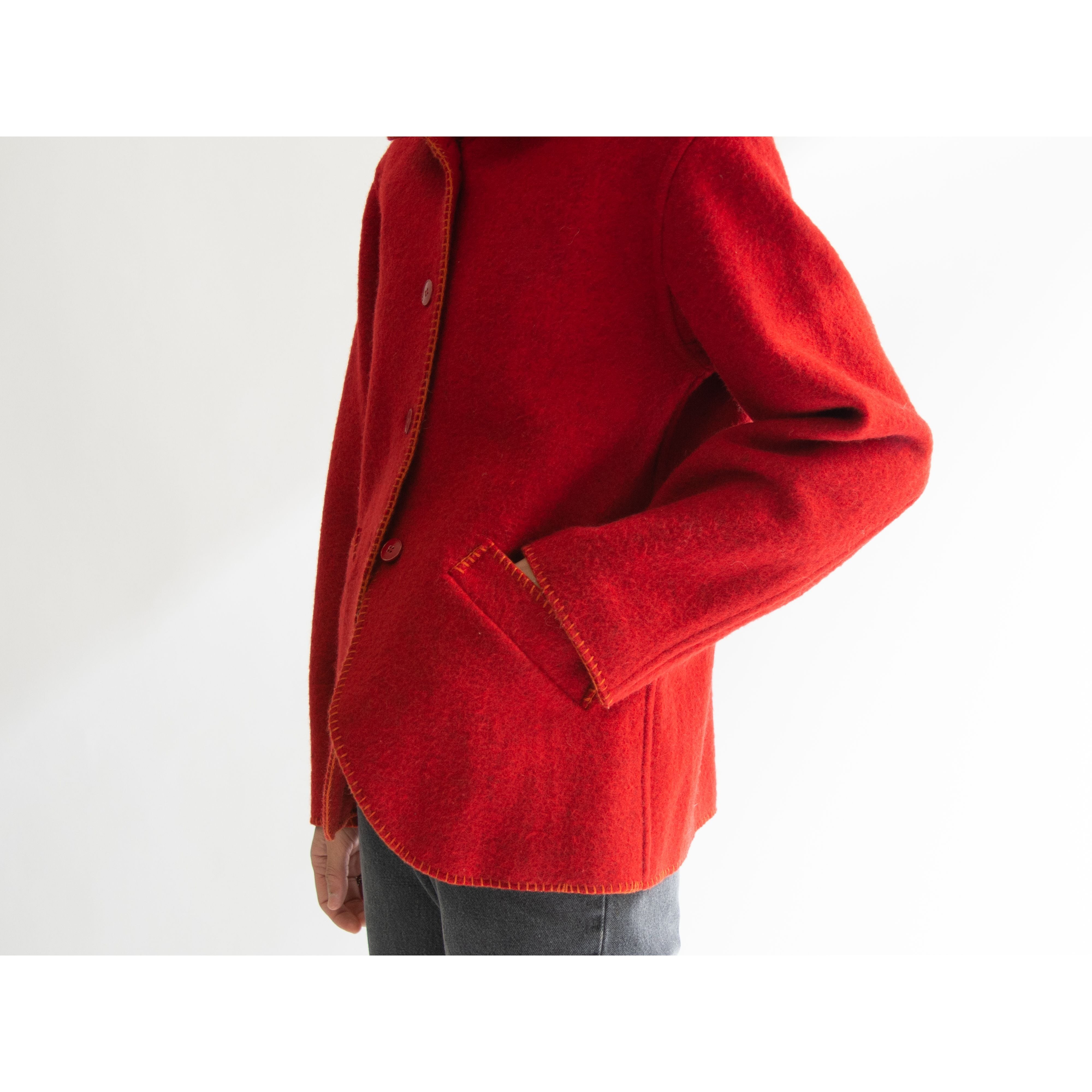 agnes b.】Made in France 100% Wool Jacket（アニエスべー フランス製