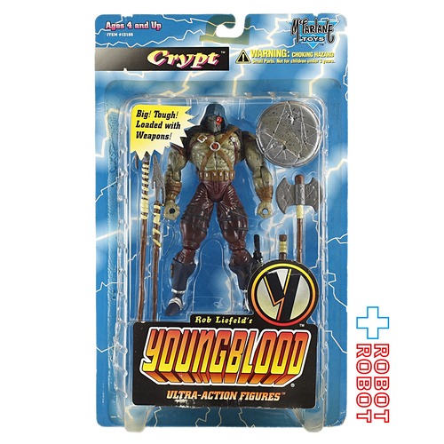 マクファーレン ヤングブラッド シリーズ1 クリプト ウルトラアクションフィギュア 未開封
