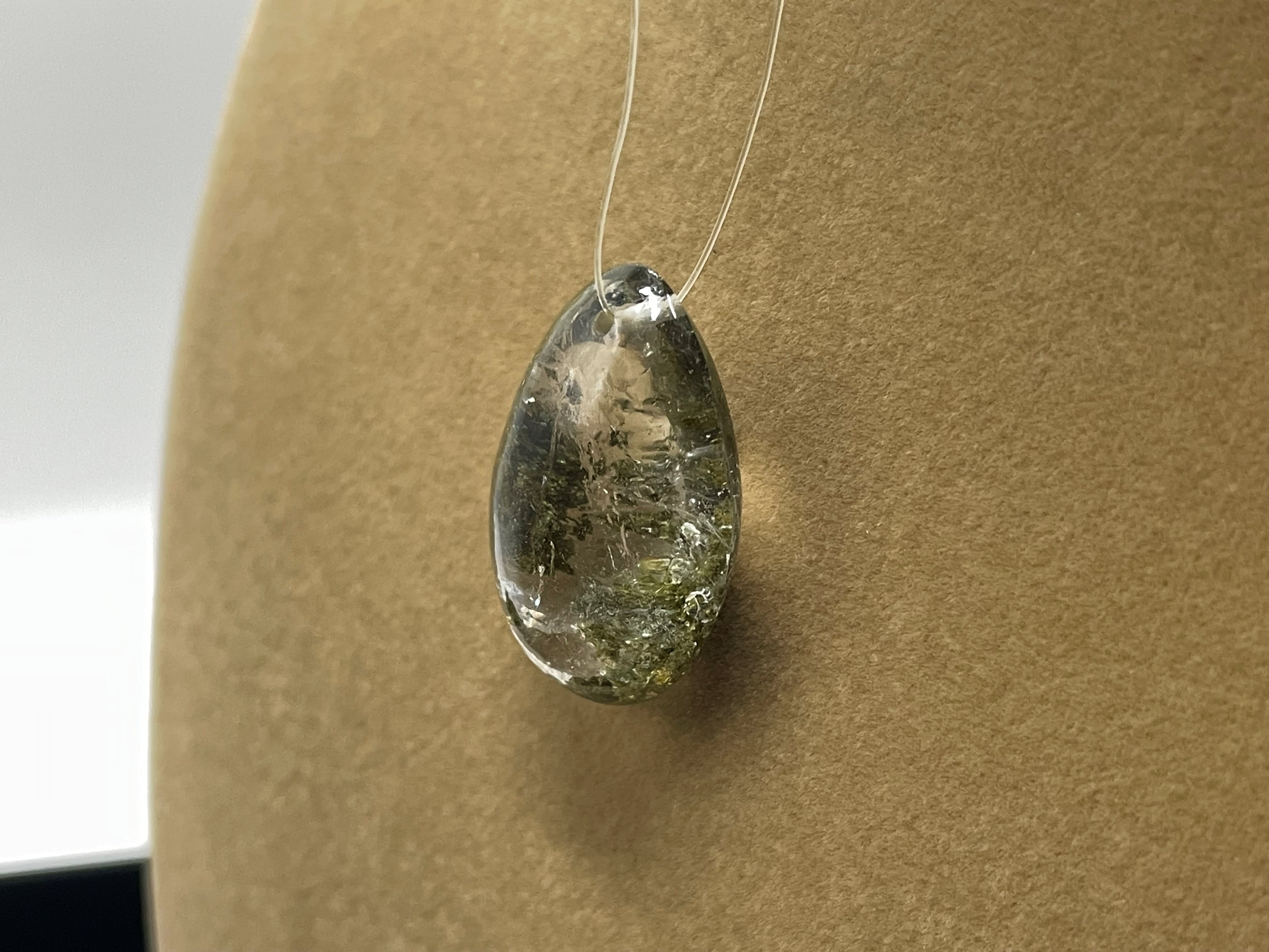 ペンダントトップ素材（ガーデンクォーツ） ペンダントトップ素材