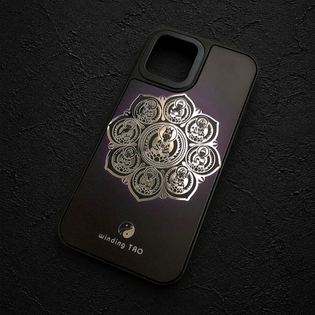 曼荼羅 ミラーiPhoneケース〈仏像スマホケース〉