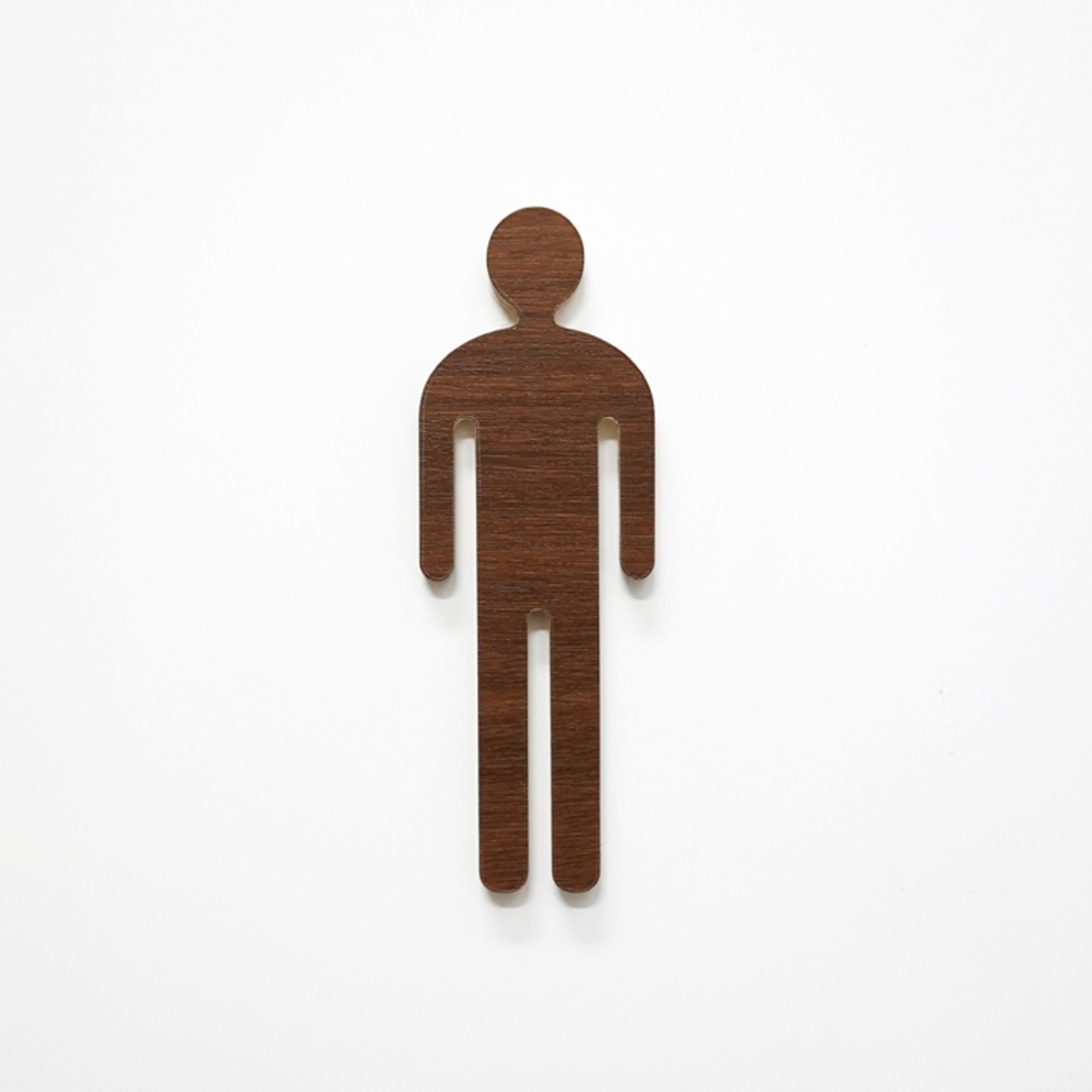 ツケレルン（ピクトサイン）軽量 アクリル 壁付け 看板 標識 （男子トイレサイン）kabe-0001 - 4