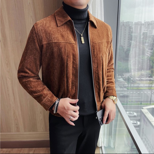 スタイリッシュスエードブルゾン（2color） M0861