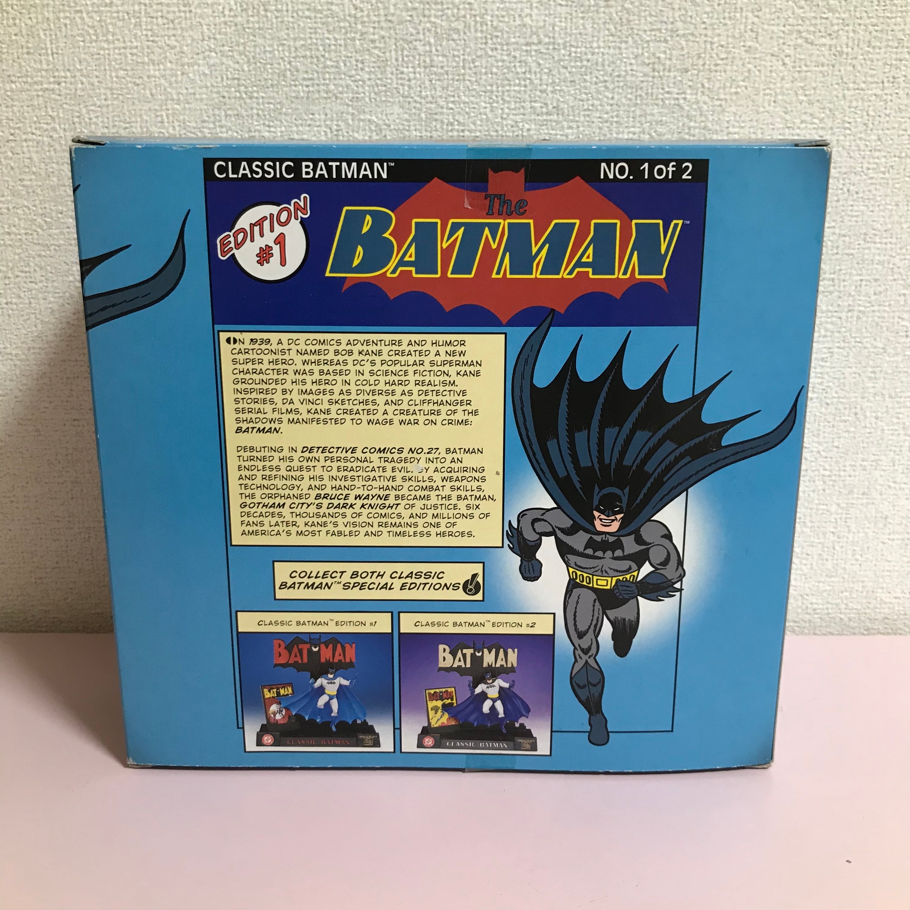 90’s クラシックバットマン（Classic Batman） ケナー社製 箱付きフィギュア 未開封 ヴィンテージのアメリカントイ
