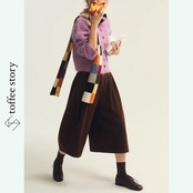 【2color】光をすくうふわふわショートカーディガン 《P0307》