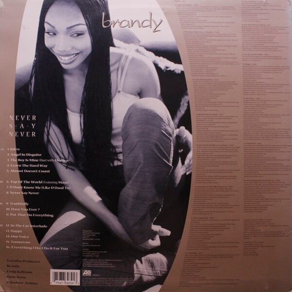 Brandy / Never Say Never [83039-1] - 画像2