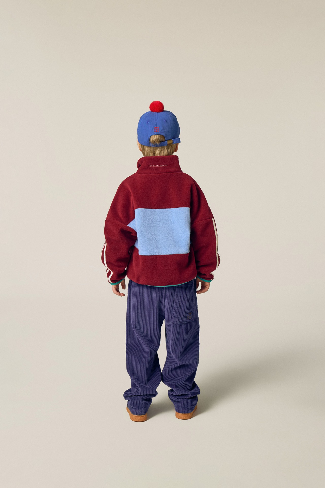the campamento/Burgundy Polar Sweatshirt