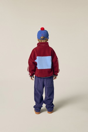 the campamento/Burgundy Polar Sweatshirt