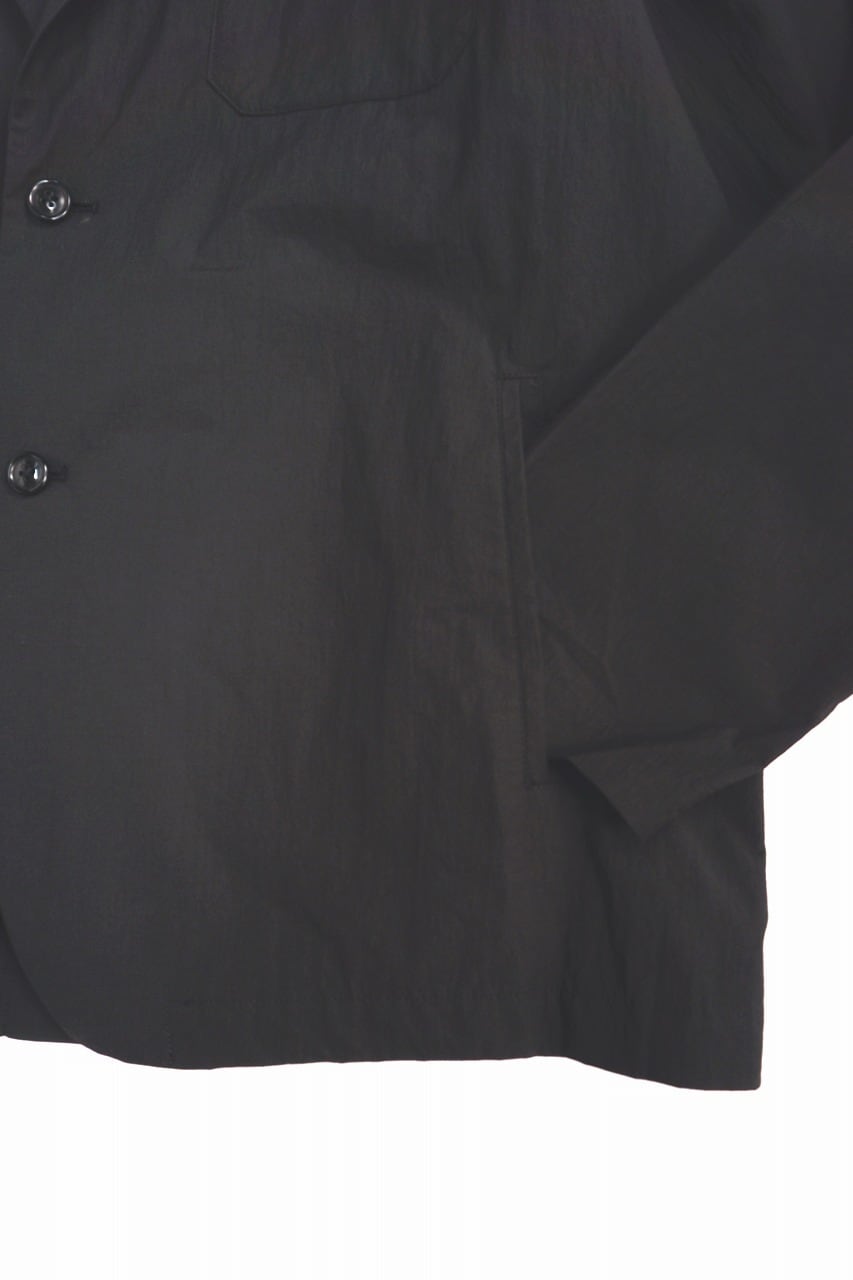 Paper Like Lapeled Shirt Jacket