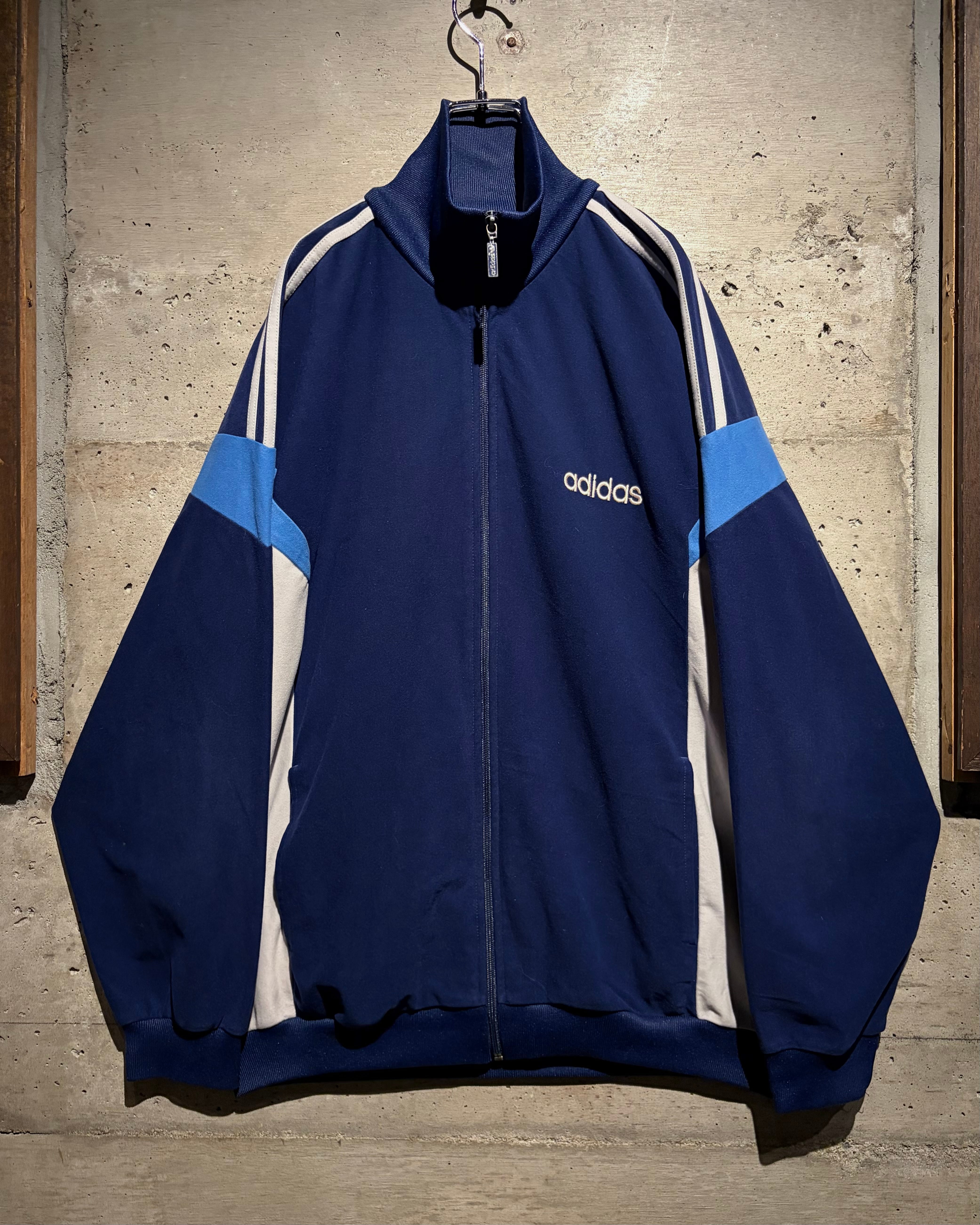 Caka】80's “adidas” Rare Fabric Vintage Track Jacket | Caka(カカ