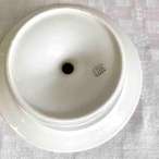 コンポティエ　リモージュ 花柄　脚付きコンポート　Limoges 12twcv7