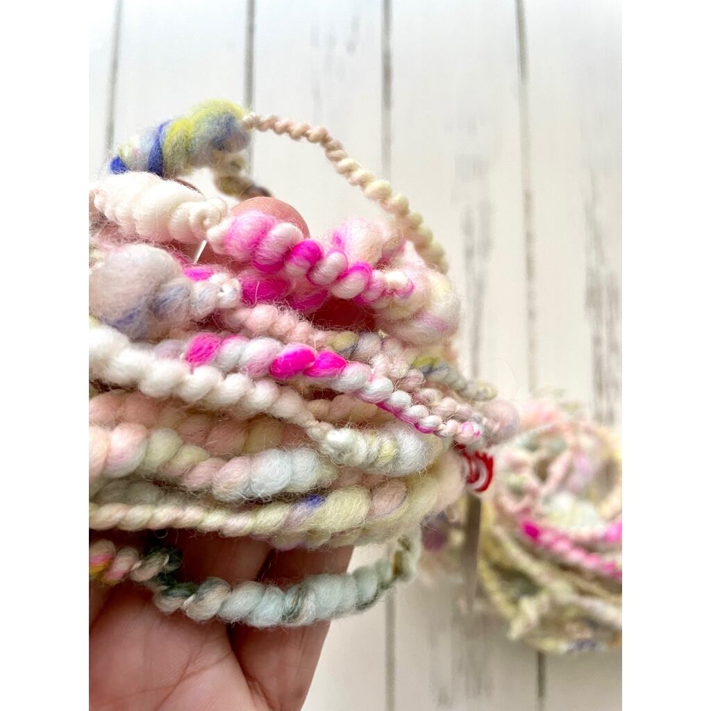 アートヤーン 手紡ぎ糸【21-0706】