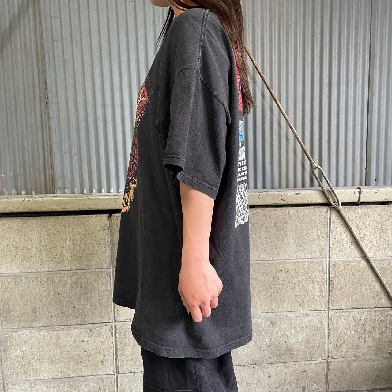 COUNTRY THROWDOWN ツアー 両面プリントTシャツ メンズXL相当 古着