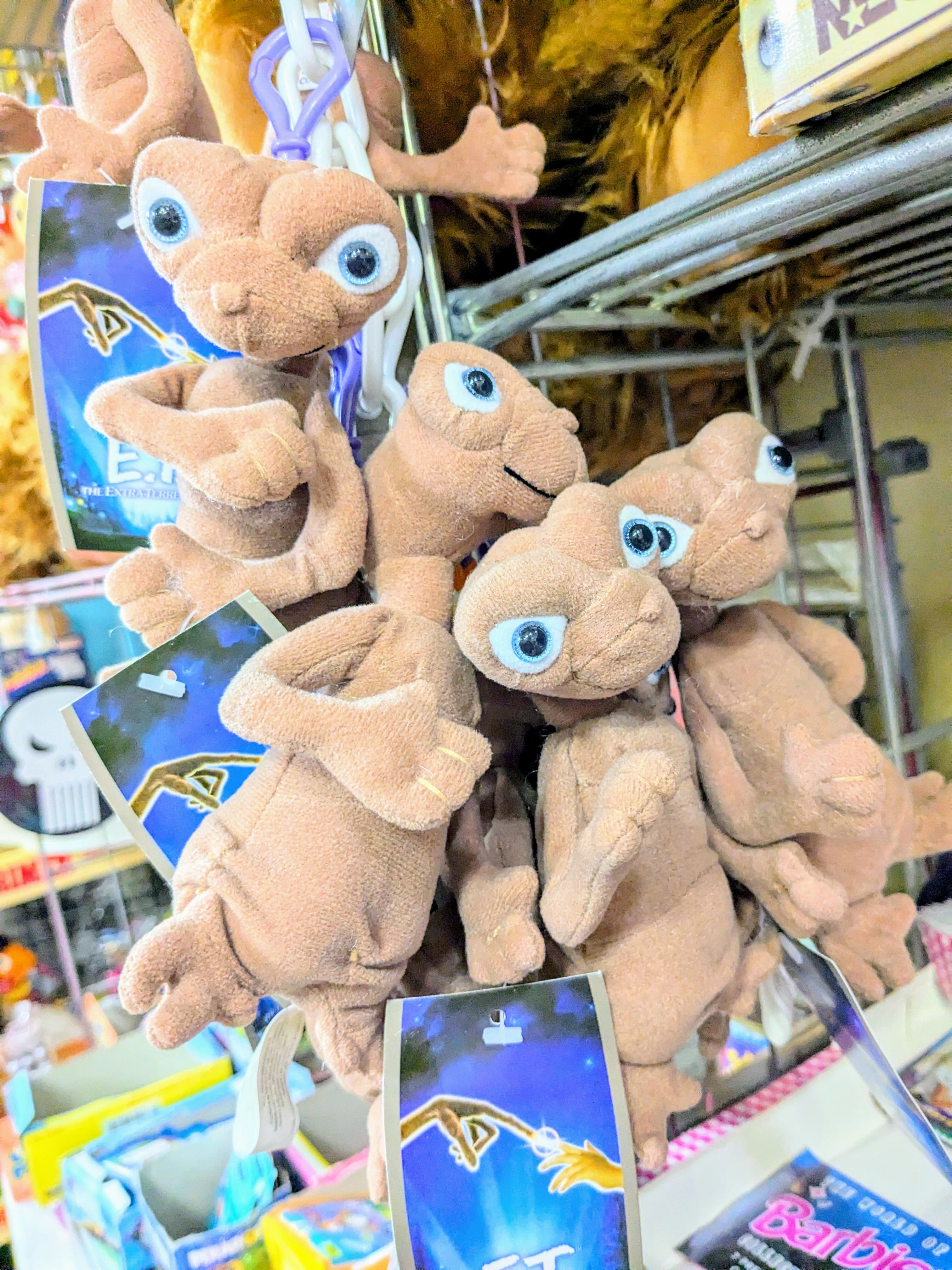 E.T.】単品 ぬいぐるみキーホルダー 〚アメリカン雑貨 アメトイ 